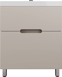 Style Line Тумба с раковиной Матис 70 крем – фотография-1